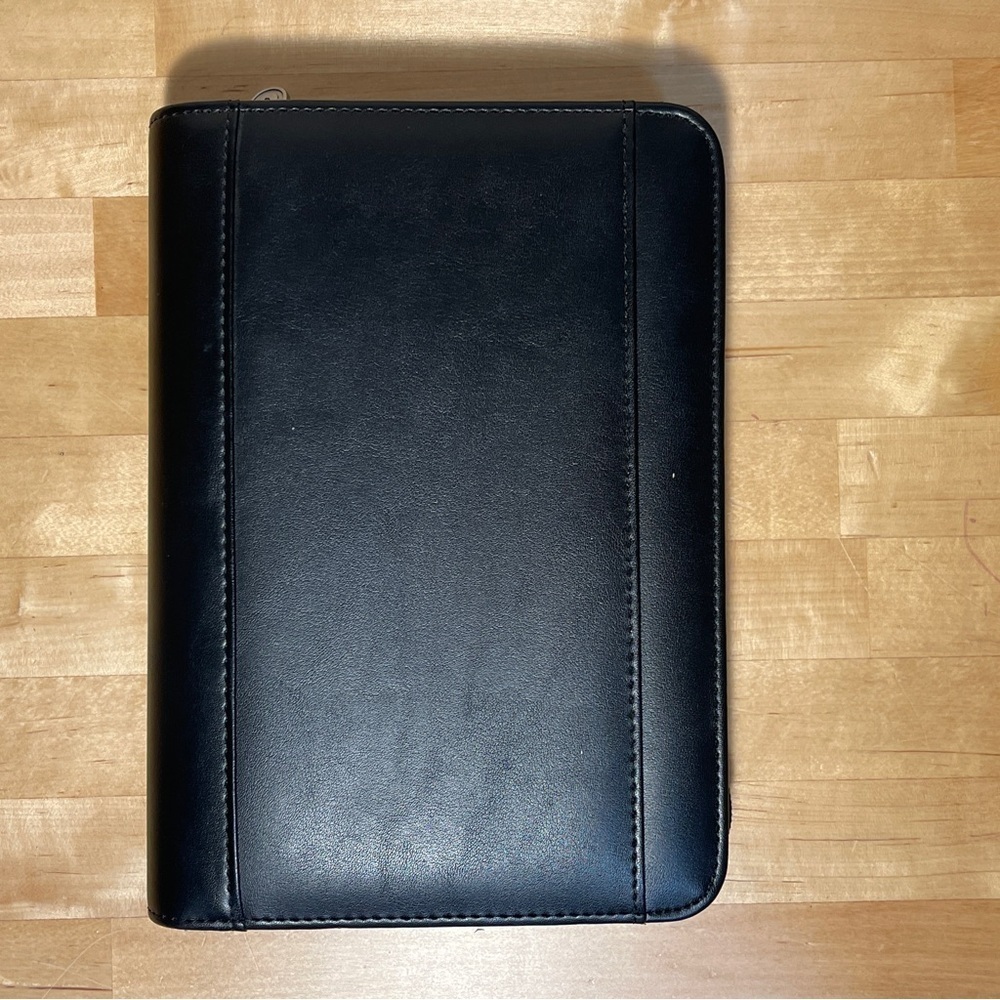 Vintage Franklin Covey 365 Black Planner Organizer 2006 2007 Executive Binder